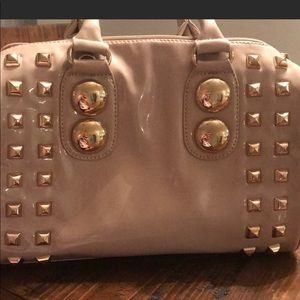 Aldo gold studded purse